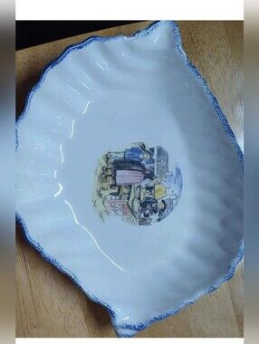 Stylish Appolia Shell Shaped Dish 0309320 France Marine Antique Shop Design